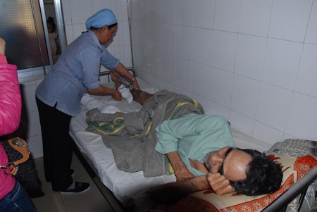 Ông Chấn đã qua cơn nguy kịch.