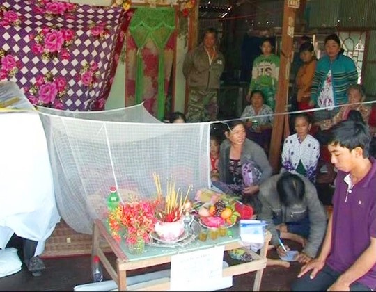 Gia đình ông Phến đang tổ chức lo hậu sự cho ông