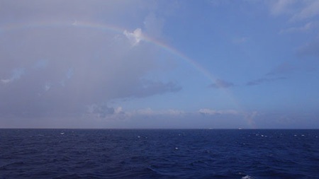 Cầu vồng sau cơn mưa.