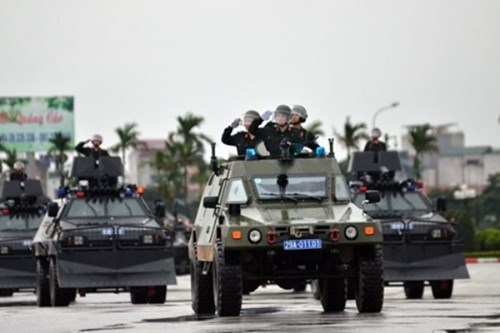 Lực lượng chức năng sẵn sàng, quyết tâm bảo vệ tuyệt đối an toàn IPU 132