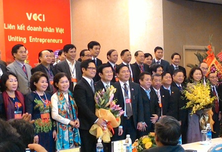 Ông Vũ Tiến Lộc tái đắc cử Chủ tịch VCCI - 1 Ông Vũ Tiến Lộc tái đắc cử Chủ tịch VCCI