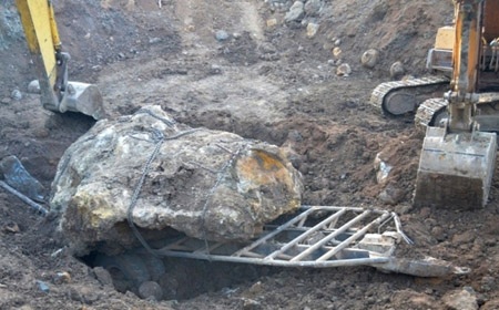 Công an xác định ông Thanh, ông Hảo đã có hành vi khai thác khoáng sản trái phép.