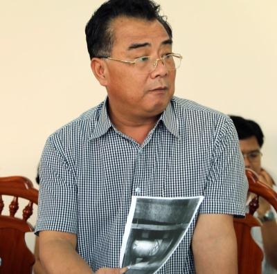 Huy động nhiều thiết bị, khẩn trương truy tìm nguồn phóng xạ bị mất - 2 Một đại biểu tham dự cuộc họp phát biểu ý kiến. (Ảnh: TTXVN)