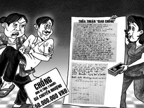 Chuyển nhượng chồng 50 triệu đồng, có tội không?
