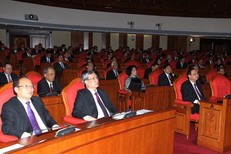 Ngày làm việc đầu tiên Hội nghị lần thứ 11 Ban Chấp hành Trung ương Đảng khóa XI - 2 Ngày làm việc đầu tiên Hội nghị lần thứ 11 Ban Chấp hành Trung ương Đảng khóa XI