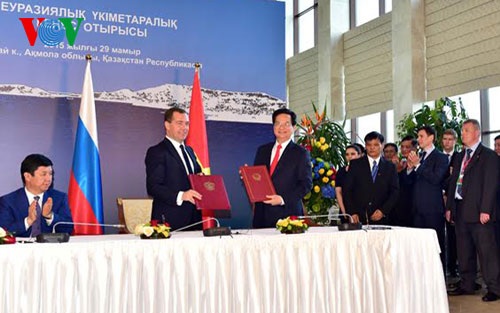 Lễ ký FTA Việt Nam-Liên minh Kinh tế Á-Âu