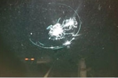 Ô tô đi trên cao tốc Nội Bài - Lào Cai liên tục bị ném đá