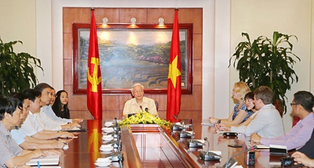 Tổng Bí thư: Quan hệ Việt-Mỹ có bước tiến dài mà 20 năm trước ít ai hình dung được - 1 Tổng Bí thư: Quan hệ Việt-Mỹ có bước tiến dài mà 20 năm trước ít ai hình dung được