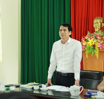 Thứ trưởng vui mừng vì sự phối hợp của các ngành cho kỳ thi THPT quốc gia. (Ảnh: Thúy Diễm)