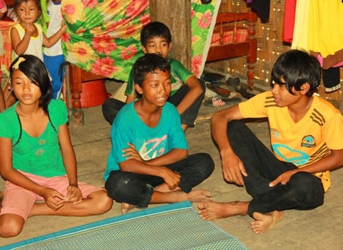 Hằng trăm trẻ em vùng sâu vùng xa bị dụ dỗ đi lao động xa nhà - 3 Các trẻ em được trở về nhà sau thời gian lao động khổ cực tại các thành phố lớn