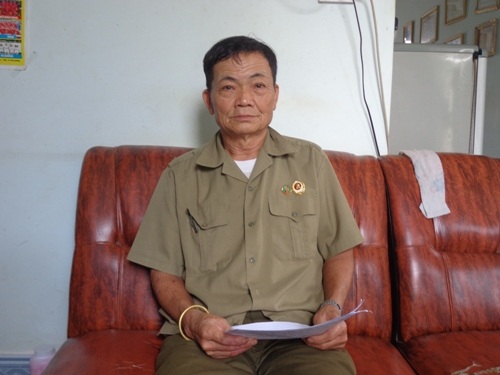 Ông
Hoàng Văn Nguyên đứng ra tố cáo ông Đỗ Đức K. làm giấy tờ thương binh giả để
hưởng chế độ