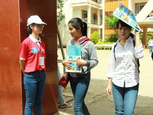 Thí sinh ra về sớm trong môn thi Địa lý.