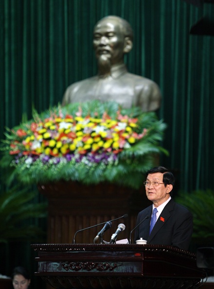 Ông Trương Tấn Sang đắc cử Chủ tịch nước - 1 Ông Trương Tấn Sang đắc cử Chủ tịch nước - 1