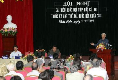 Cử tri kiến nghị Tổng Bí thư giải quyết “đến cùng” bức xúc - 1 Cử tri kiến nghị Tổng Bí thư giải quyết “đến cùng” bức xúc - 1