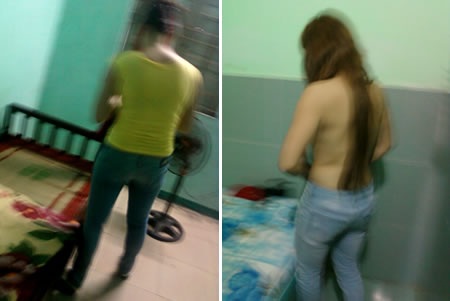 Mại dâm “bình dân”: Đi massage phải... chạy - 3 Cảnh bên trong những phòng trọ phục vụ những chuyến tàu nhanh.