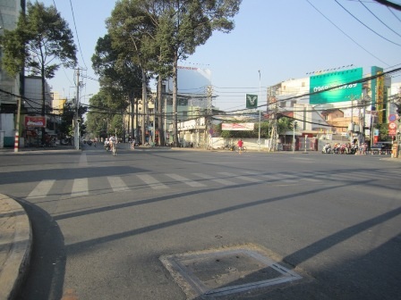 Ngã bảy Lý Thái Tổ không còn cảnh kẹt xe vào giờ cao điểm như mọi khi