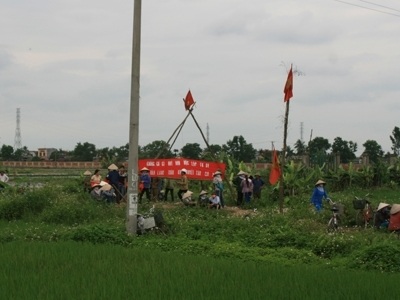 Thủ tướng yêu cầu làm rõ vụ xô xát tại Tiên Lãng - 1 Khu vực xảy ra vụ hỗn chiến.