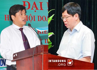Thủ tướng bổ nhiệm mới 2 Thứ trưởng - 1 Ông Trần Thanh Nam (trái) và ông Trần Quốc Khánh - 2 Thứ trưởng vừa được Thủ tướng bổ nhiệm.