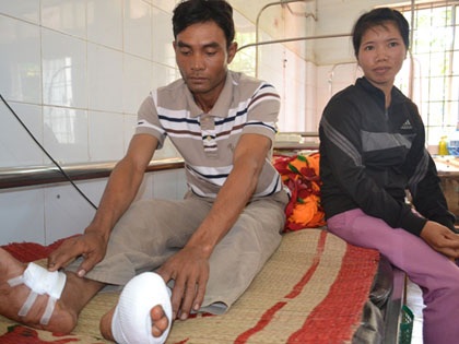 Khởi tố, bắt giam kiểm lâm bắn người - 1 Anh Y Kút Ayun trong thời gian điều trị tại Bệnh viện Đa khoa tỉnh Đắk Lắk.