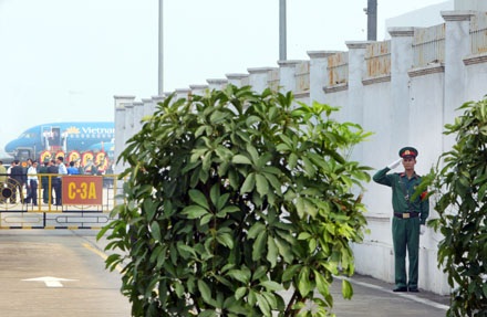 2 chuyên cơ sẵn sàng cho hành trình cuối cùng của Đại tướng (ảnh: Việt Hưng).