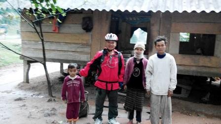 Tá túc qua đêm nhà một người dân ở Đắc Krông