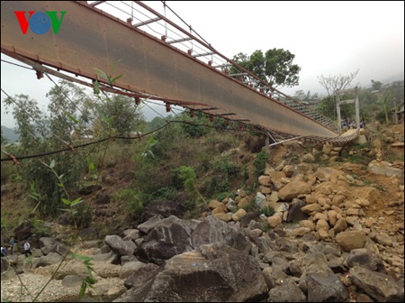 Cây cầu này mới được đưa vào sử dụng khoảng 1 năm
