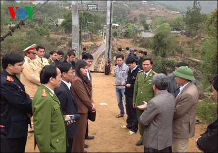 Lãnh đạo tỉnh Lai Châu chỉ đạo khắc phục hậu quả tại hiện trường