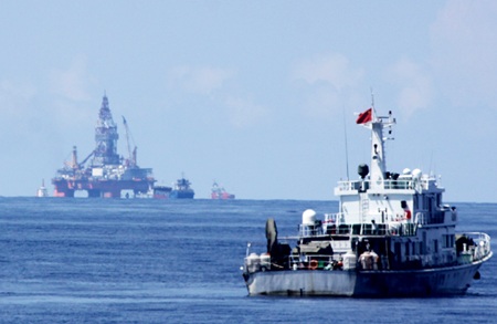 Bộ Ngoại giao Trung Quốc công bố Hải Dương-981 đã khoan xong - 1 Hành trình áp sát “bạch tuộc” Hải Dương 981
