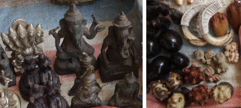 Linh vật Ganesa và một số linh vật sưu tầm của đại gia Q.