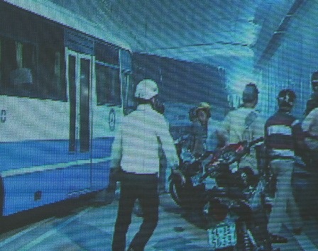 Diễn tập với tình huống cháy xe tải giữa hầm Thủ Thiêm - 7