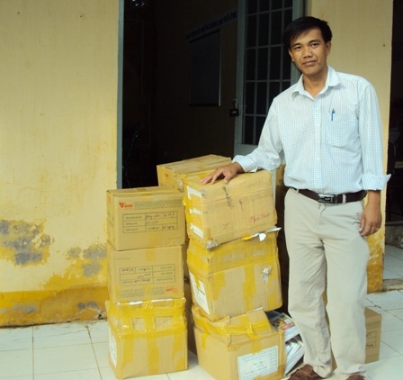 “Một triệu cuốn vở…” đến với học sinh nghèo xã đảo Thạnh An - 8