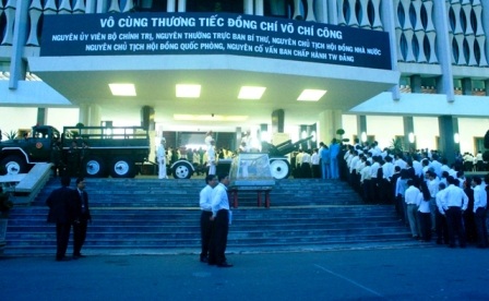 Chùm ảnh: Vĩnh biệt nguyên Chủ tịch Võ Chí Công! - 1