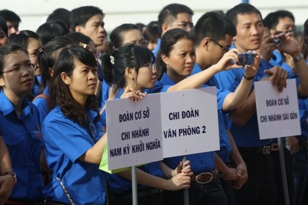 Đoàn viên doanh nghiệp nô nức ra quân tình nguyện - 1