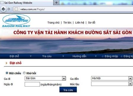Bán vé tàu Tết qua mạng: Vừa mở đã nghẽn! - 1
