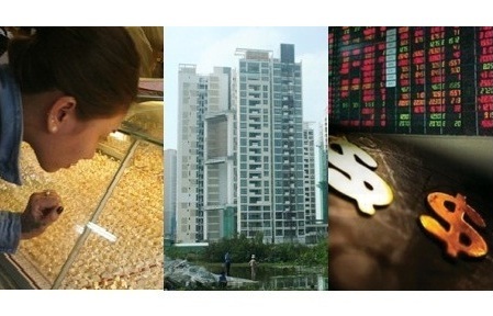 Nên đầu tư vào vàng, chứng khoán, USD hay BĐS? - 1
