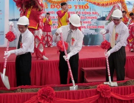 Khởi công xây cầu đường bộ tại vị trí cầu Ghềnh - 1