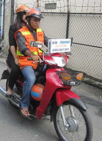 Taxi 2 bánh không
khác gì xe ôm hiện nay