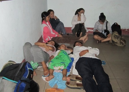 Bất cứ góc nào sạch sẽ đều có người nằm