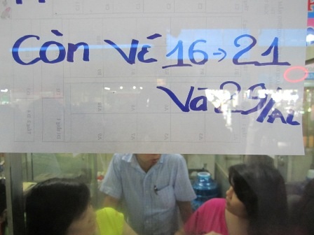 Vé đi dịp thấp điểm vẫn còn nhiều