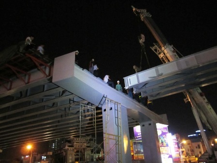 Hai cầu vượt bằng thép đầu tiên của TPHCM sẽ chính thức thông xe từ ngày 27/1