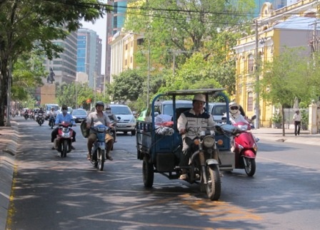 Mô hình taxi tải này sẽ ưu tiên cho các tài xế xe 3, 4 bánh tự chế chuyển đổi nghề nghiệp