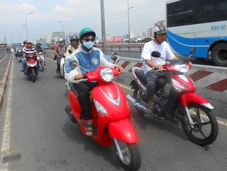 Đến 9h sáng thì lượng xe qua c