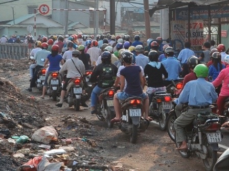 Đường dẫn vào nhếch nhác