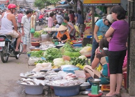 Thực phẩm tươi sống đã trở về mức bình ổn giá vào thời điểm trước Tết