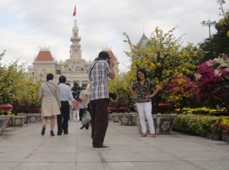 Nhiều tuyến đường khu trung tâm trước UBND TP sẽ cấm xe để phục vụ lễ hội Tết