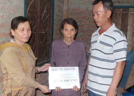 Hơn 83 triệu đồng đến với gia đình bé Hằng