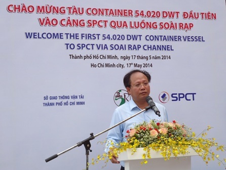 Ông Tất Thành Cang nhận
định sự kiện này đã mở ra một trang sử mới cho ngành kinh tế biển TPHCM