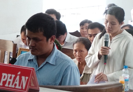 Bị cáo Trần Thanh Hoàng Vũ tại phiên tòa phúc thẩm