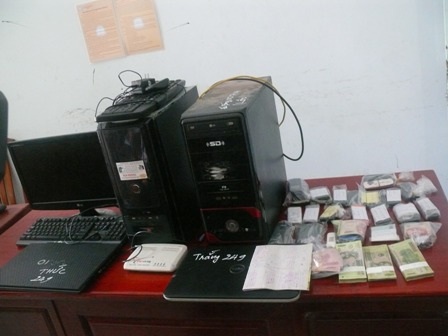 Tang vật thu giữ được trong ngày 6/7