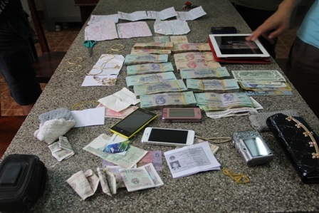 Tiền và tài sản mà Cúc mua
từ tiền trộm được bị thu hồi